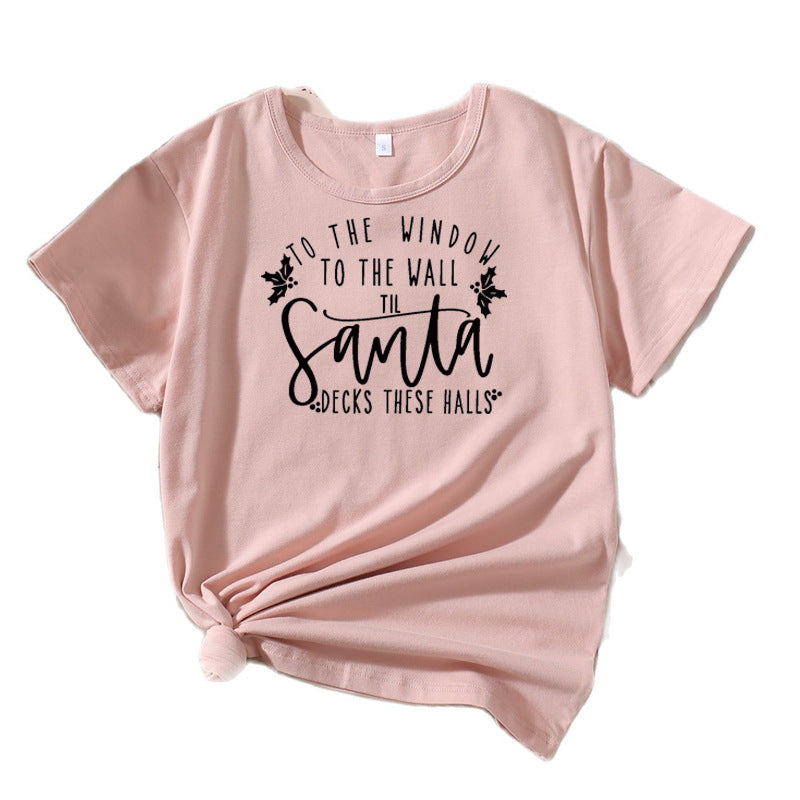 Women Graphic T-shirt Holiday Theme Lune London