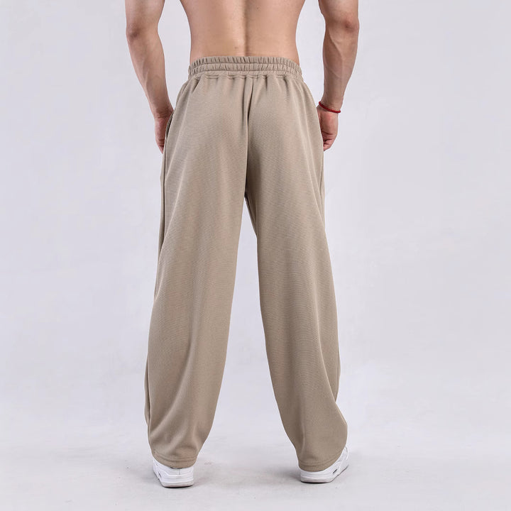 Ladies Loose Fit Pants with Elastic Waist and Convenient Pockets Lune London