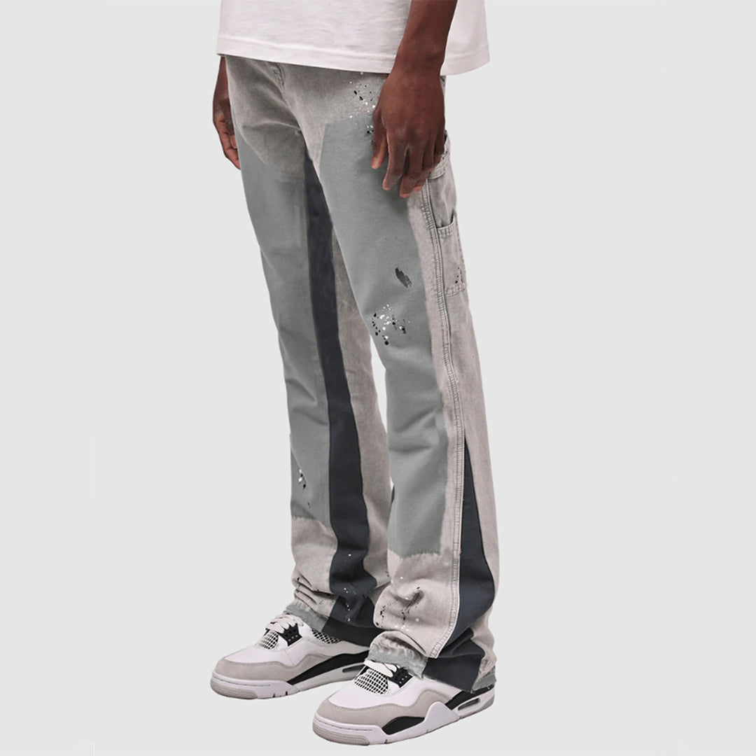 Men's cargo jeans with unique washes and practical pockets Lune London