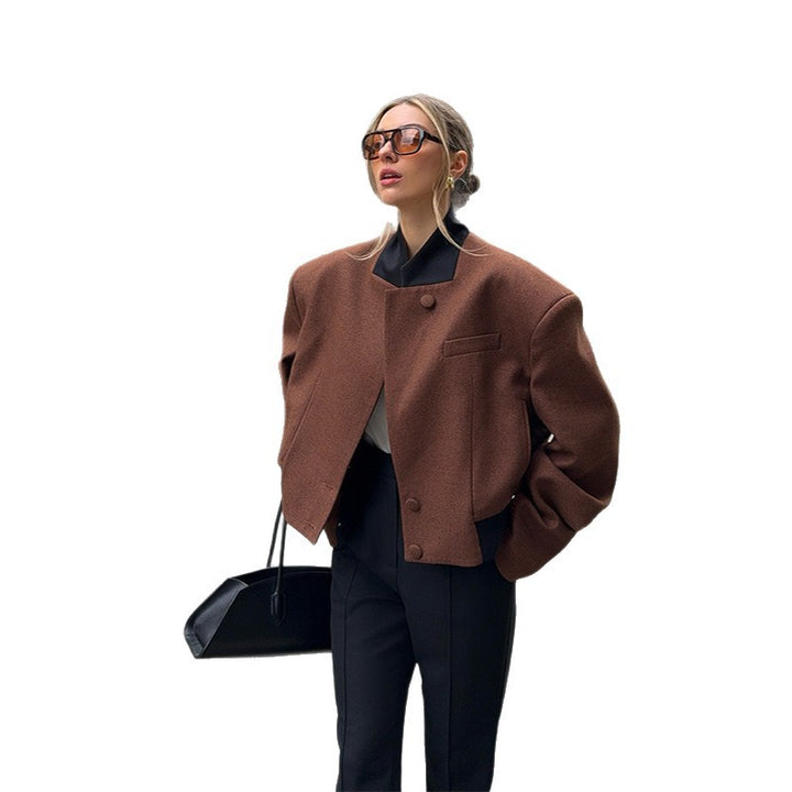 Oversized wool blazer for women Lune London
