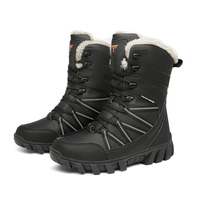 Winter hiking boots for women with insulated lining and non-slip sole Lune London