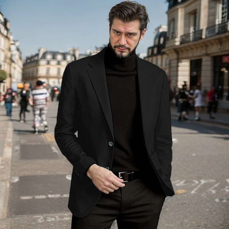 Elegant one-button blazer jacket for men Lune London