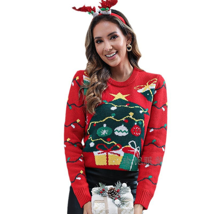 Christmas sweater for women with festive pattern and comfortable fit Lune London
