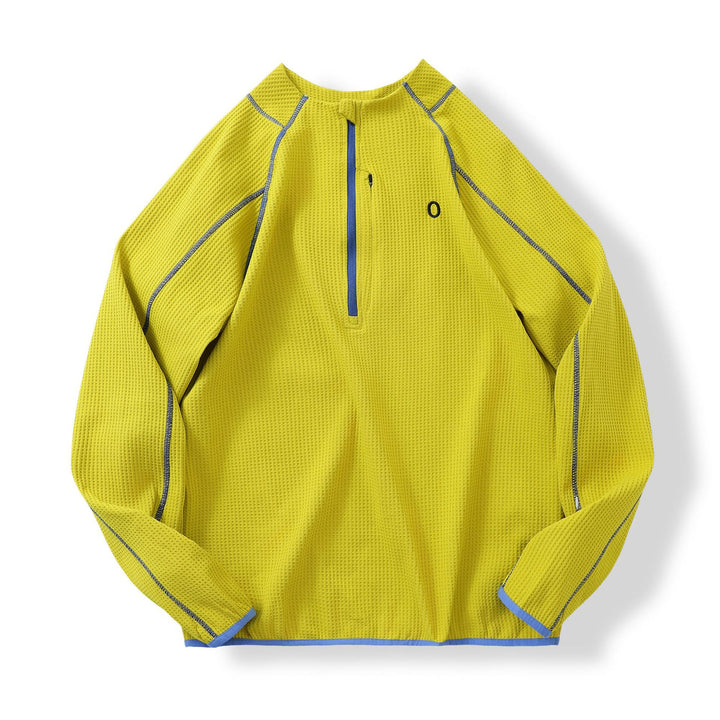 Pull fonctionnel pour femme avec fermeture éclair innovante et surface texturée Chic & Stil