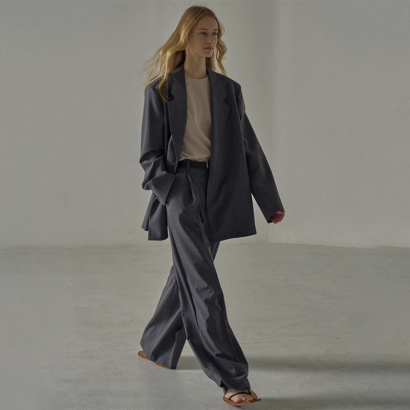 Blazer élégant surdimensionné pour femmes avec coupe noble Chic & Stil