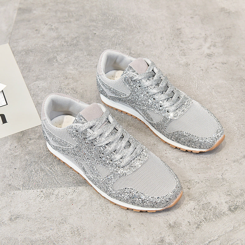 Women's work shoes with sequins Lune London