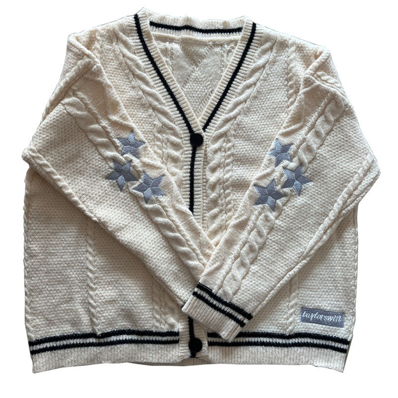 Ladies knitted Oversize Cardigan Lune London