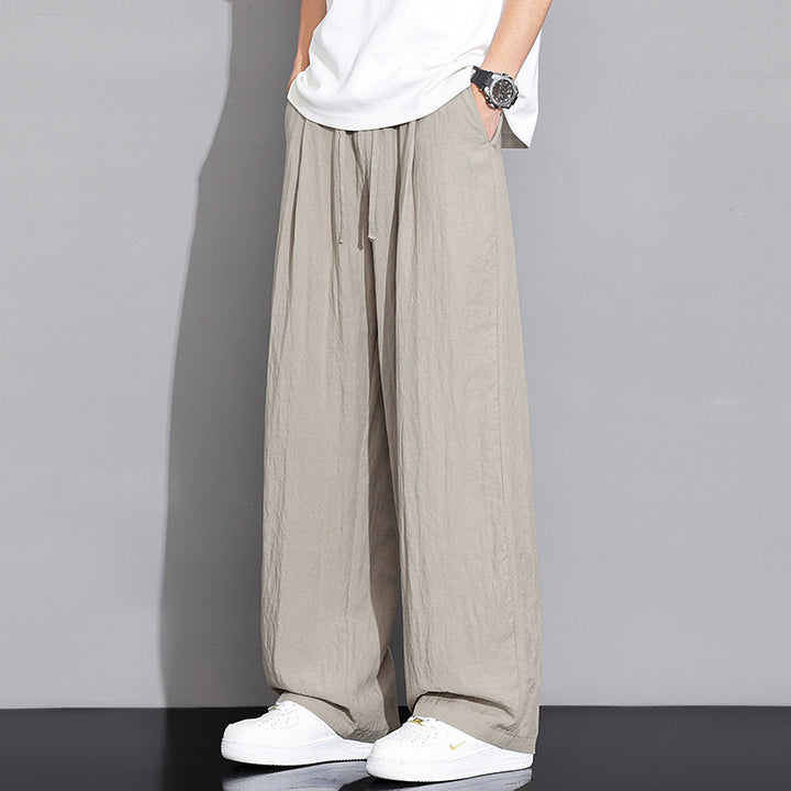Pantalon en lin décontracté pour hommes Chic und Stil