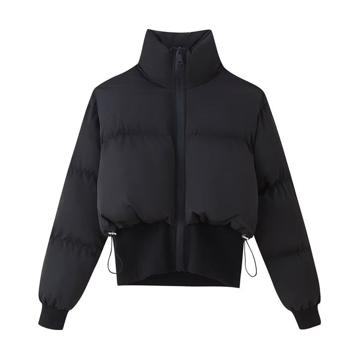 Quilted jacket for women with high collar and elastic finishes Lune London