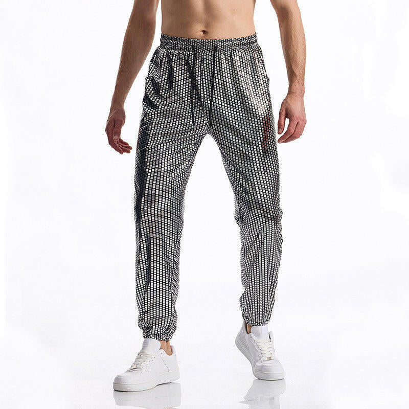 Men's sports joggers with reflective design Lune London