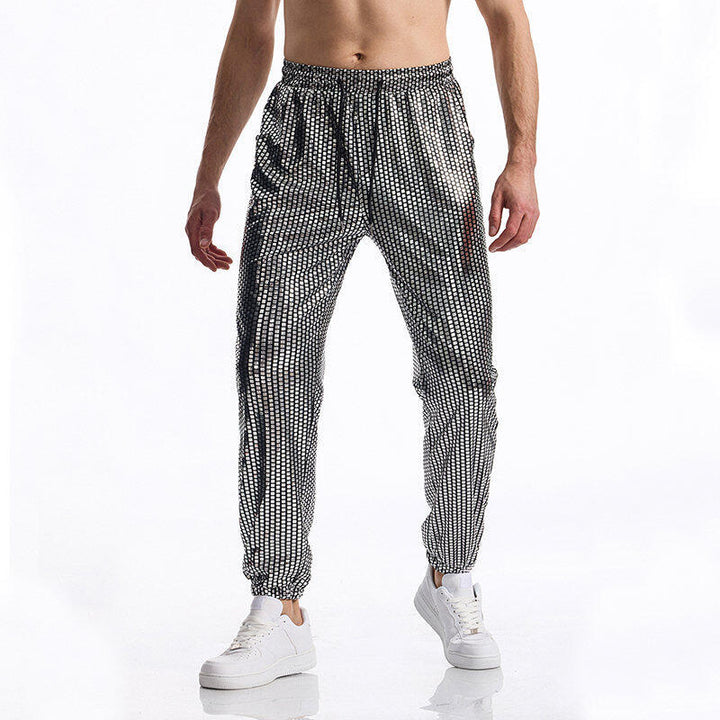 Men's sports joggers with reflective design Lune London
