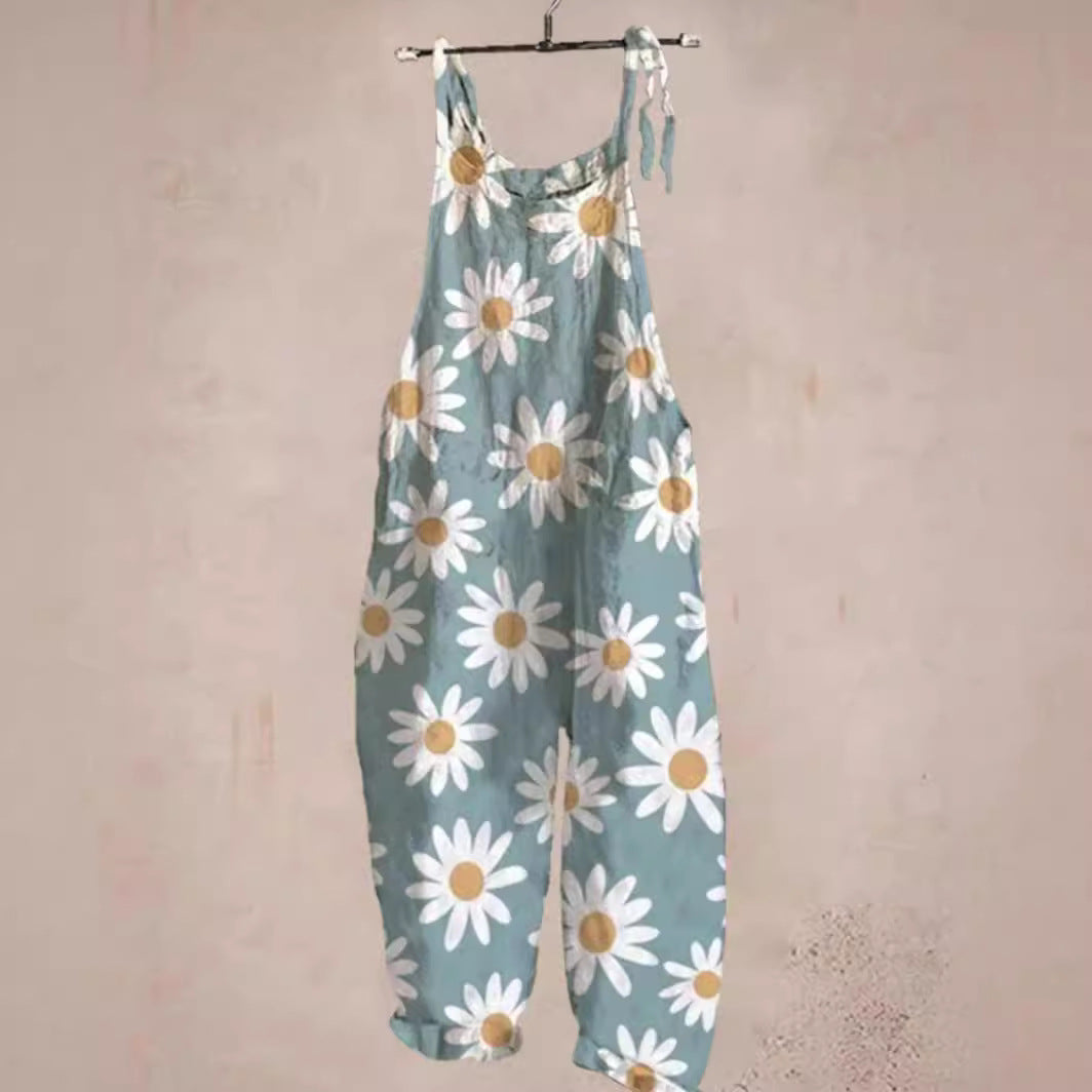 Ladies' artistic print jumpsuit Lune London