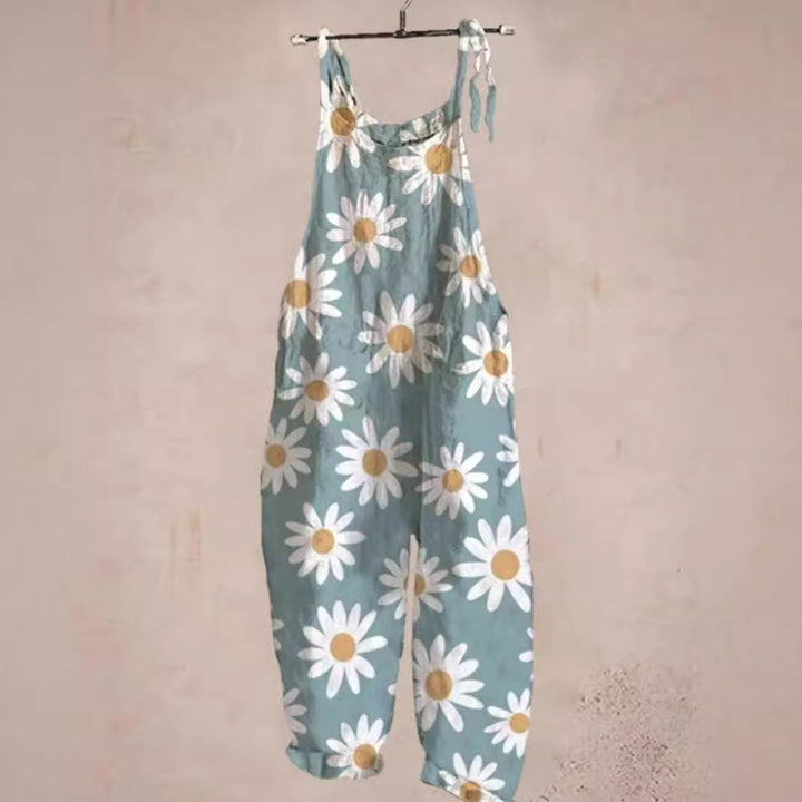 Ladies' artistic print jumpsuit Lune London
