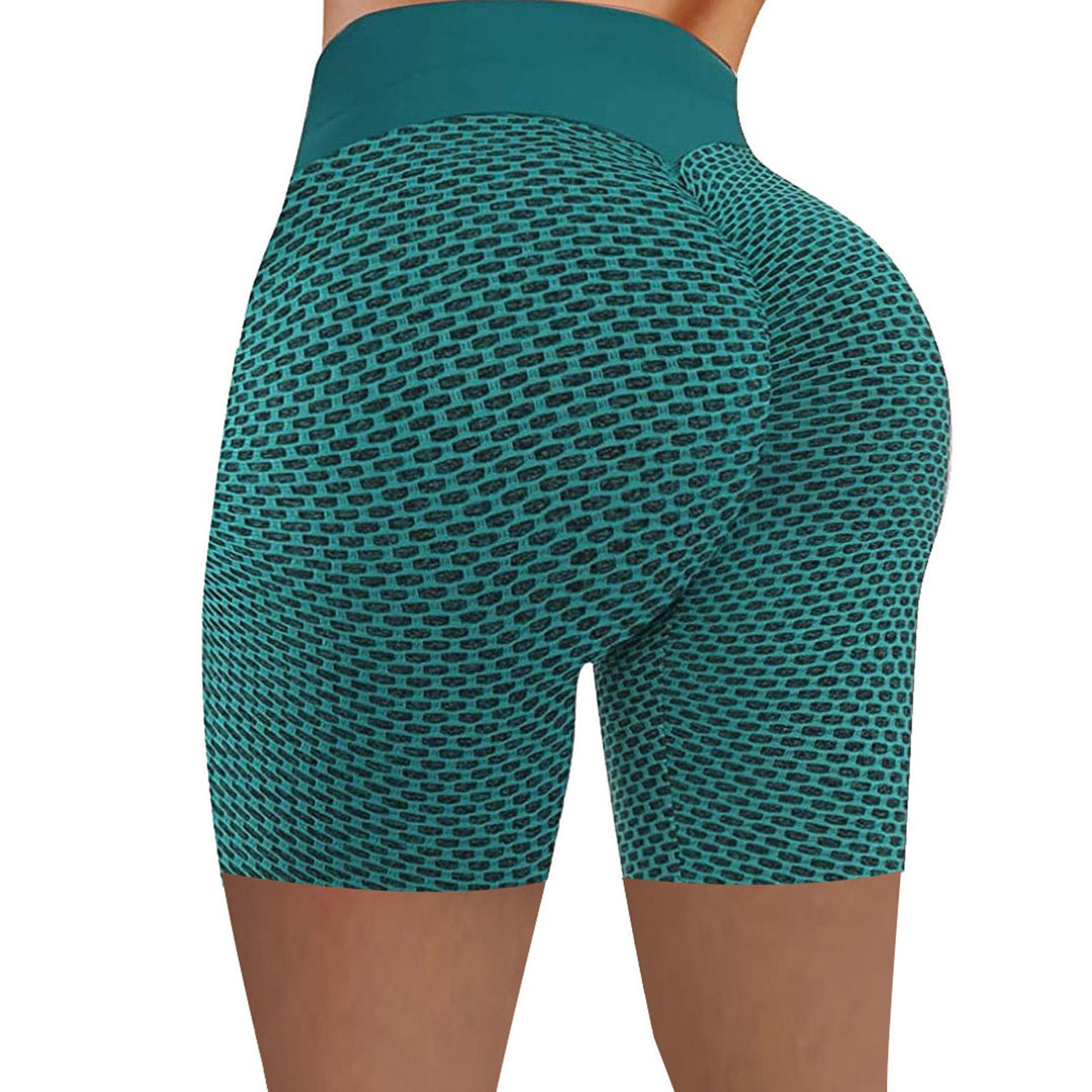 Shorts de compression sportive pour femmes avec taille haute et matériau respirant Lune London