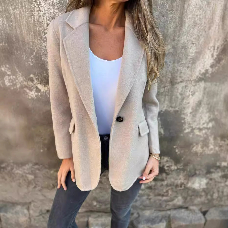 Chic and Stylish Oversized Tailored Jacket for Women