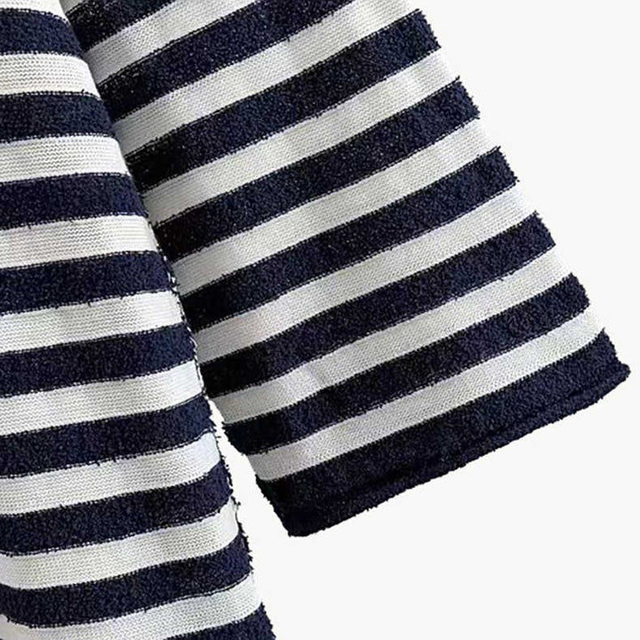 Women Pullover Rayé à Coupe Lâche Chic & Stil