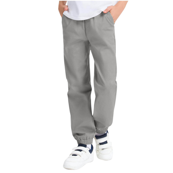 Leisure pants for boys with elastic waistband and side pockets Lune London