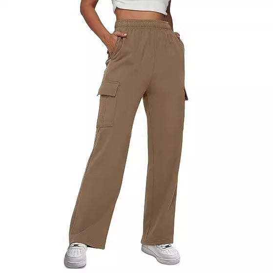 Women's casual cut cargo pants Lune London
