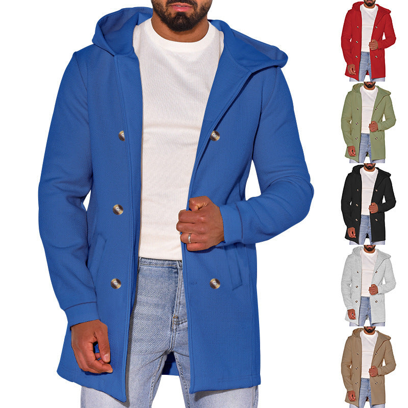 Trendy parka jacket for men with large lapels and practical pockets Lune London