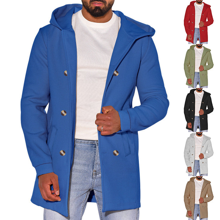Trendy parka jacket for men with large lapels and practical pockets Lune London