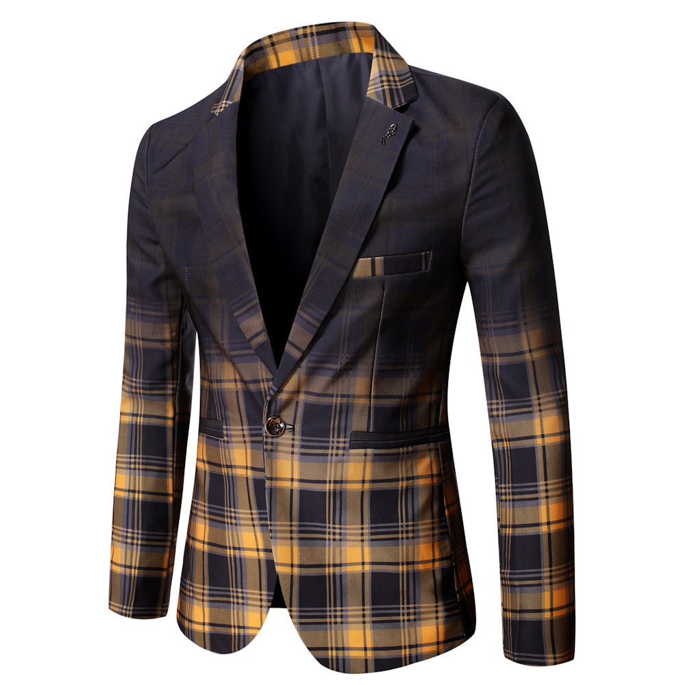 Men's checkered fashion / blazer Lune London
