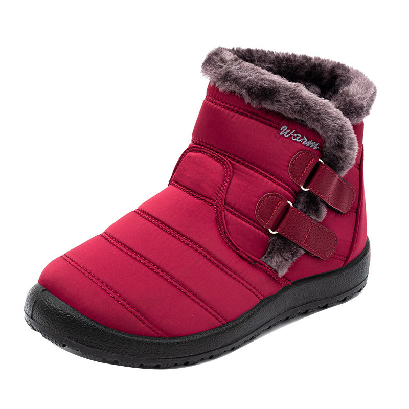 Bottes d'hiver à lacets isolées et chaudes pour femmes Lune London