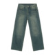 High-waisted wide-leg women's jeans with modern color gradient Lune London