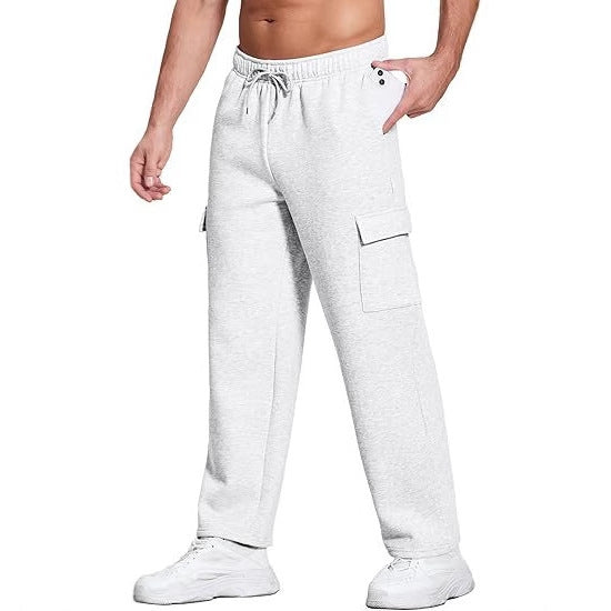 Men's cargo pants with practical side pockets Lune London