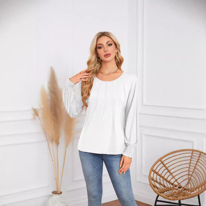 Ladies Elegant and Casual Long Sleeve T-shirt Lune London