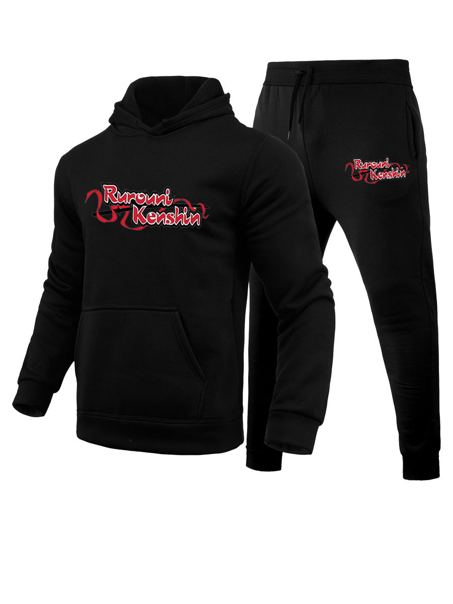Men's hoodie and jogger set with impressive creative pattern Lune London