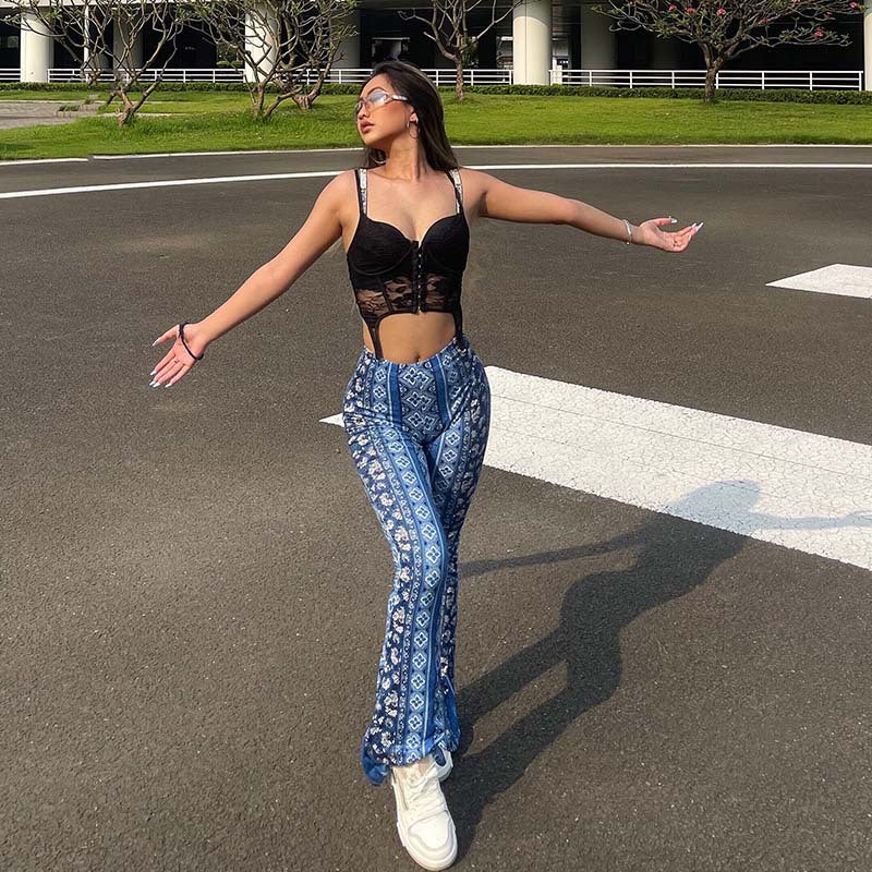 Leggings for women with a striking leopard pattern Lune London