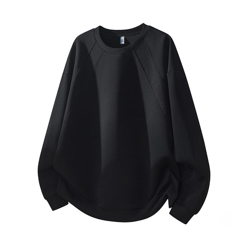Oversized sweatshirt for women with raglan sleeves and elastic waist Lune London
