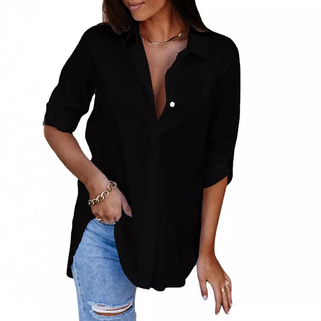 Casual button-up shirt for women Lune London
