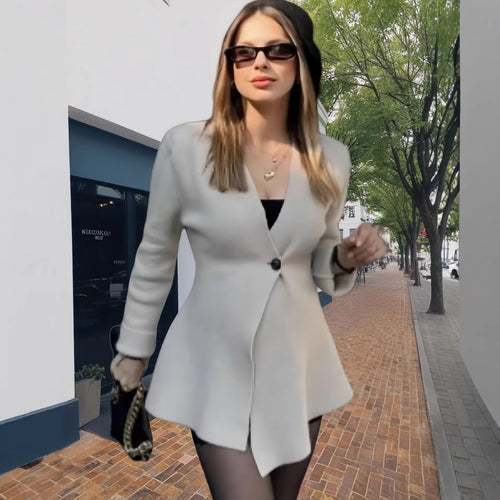 Cardigan Élégant Femme avec Coupe Moderne et Fermeture Boutonnée Complète Chic & Stil