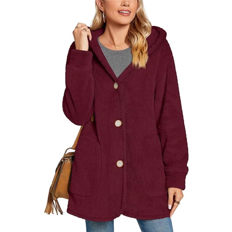 Ladies comfortable and cozy hoodie vest Lune London