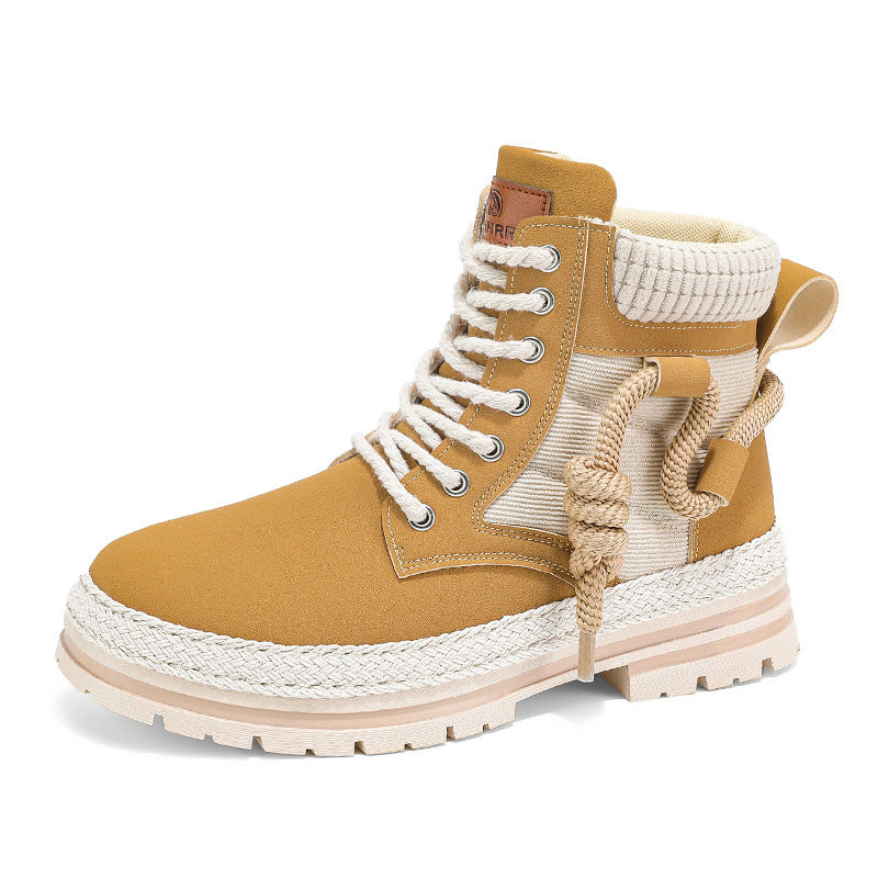 Modern and comfortable winter boots for women with high collar and non-slip sole Lune London