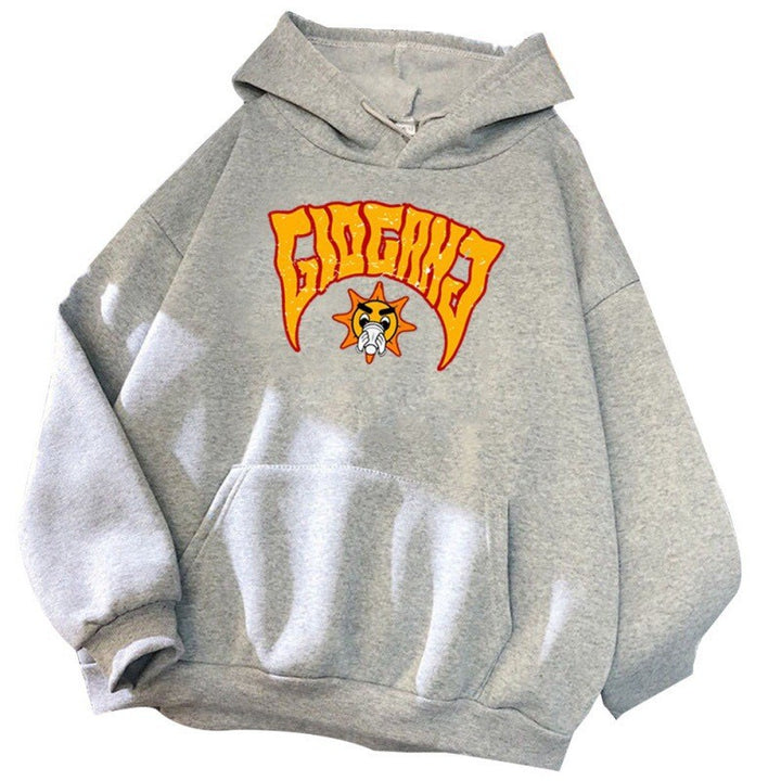 Women’s hoodie with striking graphic design and artistic print Chic & Stil