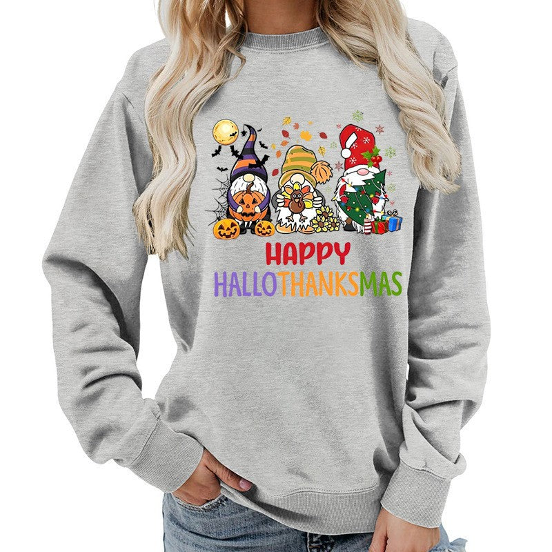 Sweat-shirt pour femmes avec un design de vacances joyeux Chic & Stil