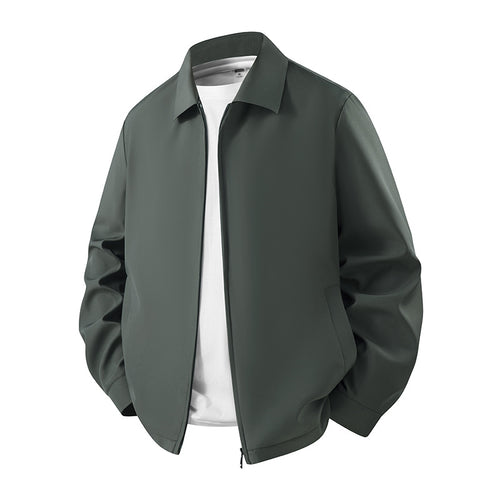 Casual transition jacket for men with lightweight insulating lining and practical side pockets Lune London