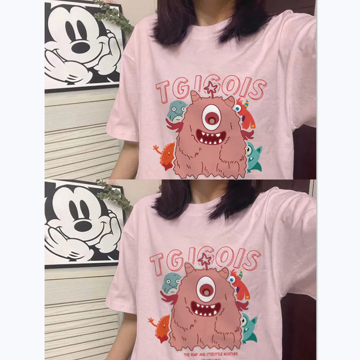 Haut à capuche pour femmes avec imprimé animal coloré et ludique Chic & Stil