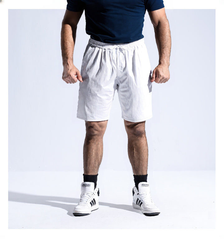 Men's sporty leisure pants with elastic waistband and practical side pockets Lune London