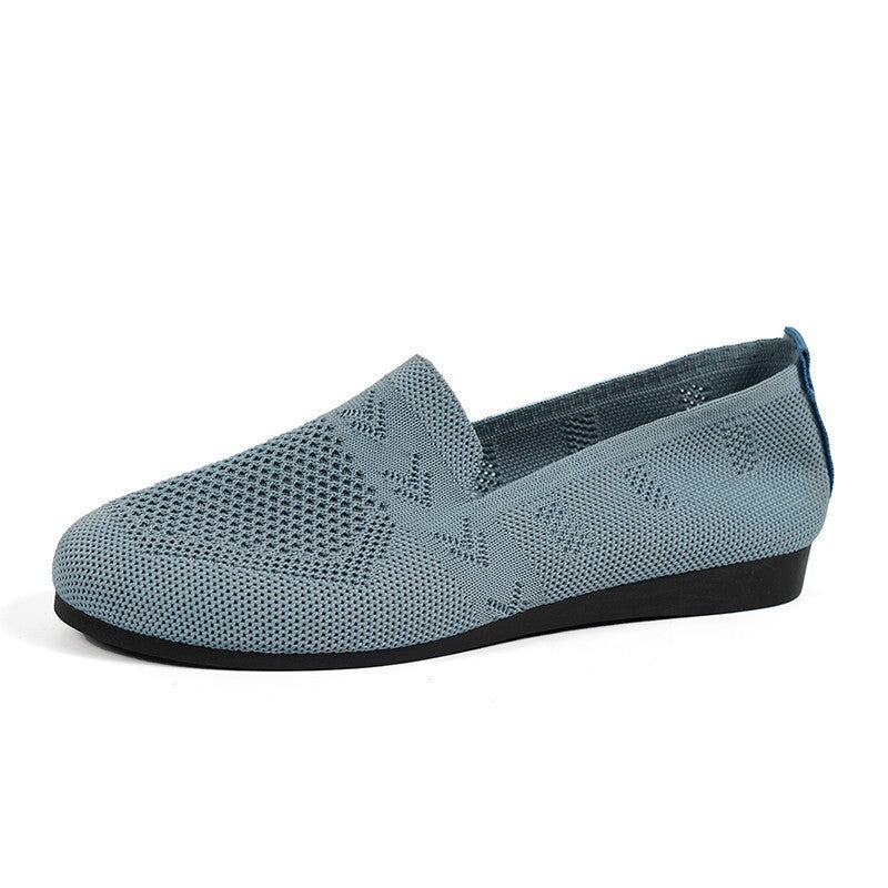 Comfortable Slip-On ballet flats for women with breathable upper material Lune London