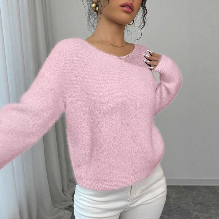 Soft round neck sweater for women Lune London