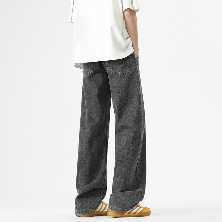Casual loose pants for men with elastic waistband and pockets Lune London
