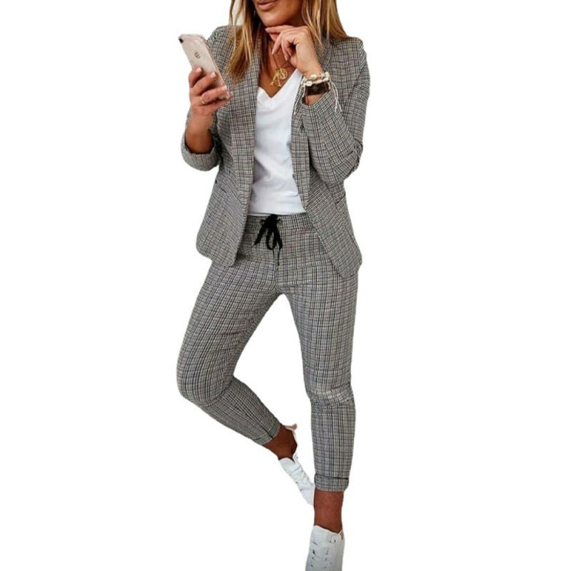 Women's Blazer and Pants Set Lune London