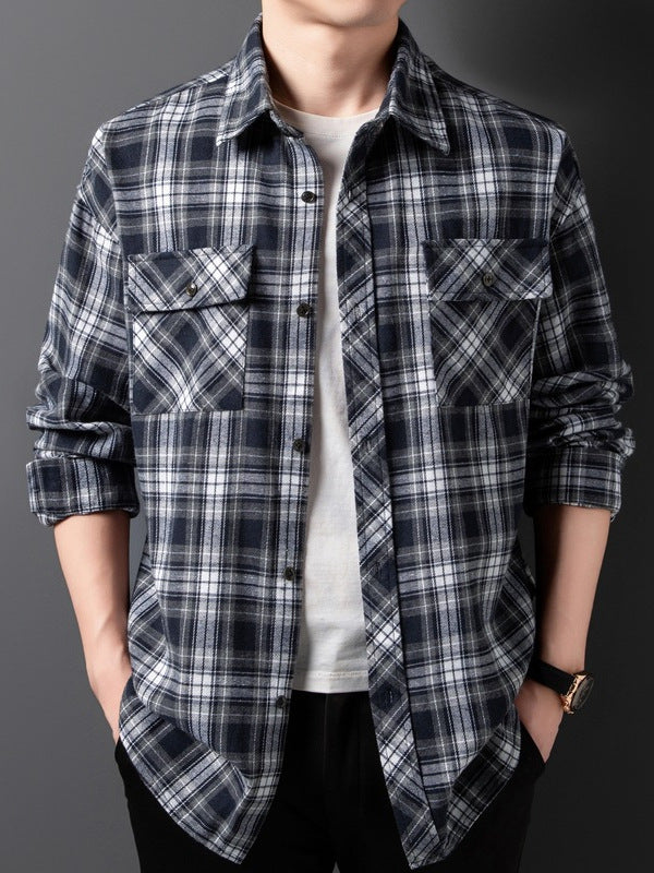 Checked shirts for women with double breast pockets Lune London