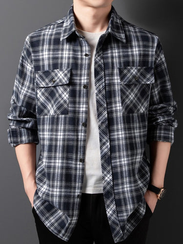 Checked shirts for women with double breast pockets Lune London