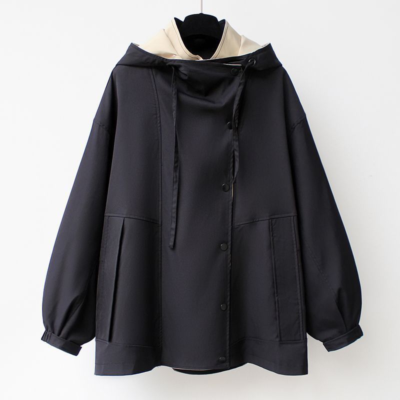 Ladies parka with removable collar and practical pockets Lune London
