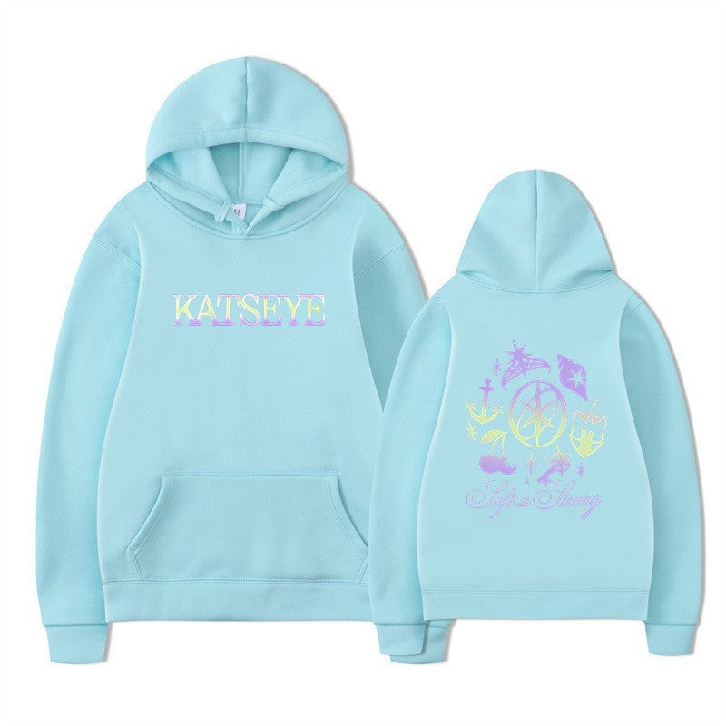 Women's Hoodie with Creative Graphic Chic & Stil
