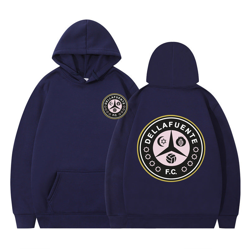 Women's hoodie with distinctive logo and soft fleece Lune London